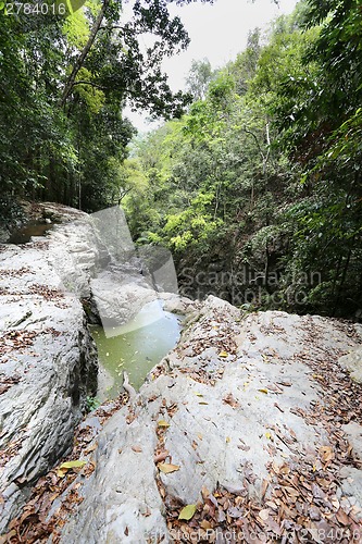 Image of beautiful waterfall