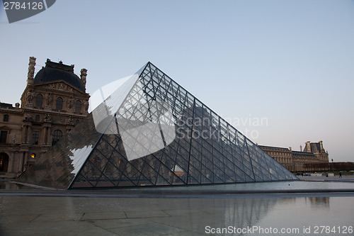 Image of Louvre Museum Entrance