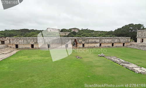 Image of mayan temple in Uxmal