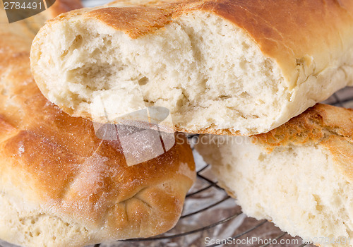 Image of Italian style home-baked bread