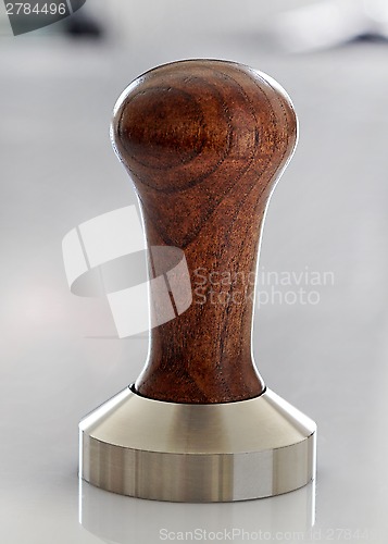 Image of Ground coffee tamper