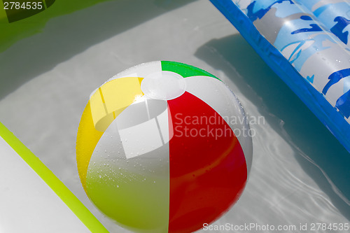 Image of Ball in the water