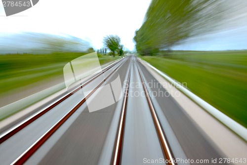 Image of Rails blur