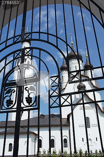 Image of church fence