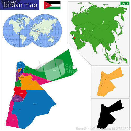 Image of Jordan map