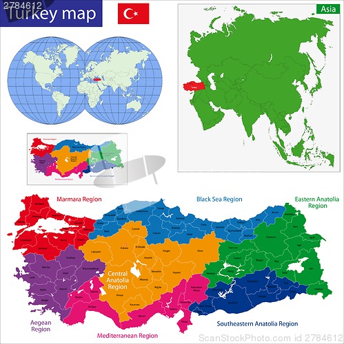 Image of Turkey map