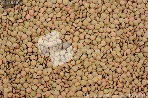 Image of Green lentils background