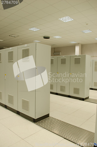 Image of servers research center 