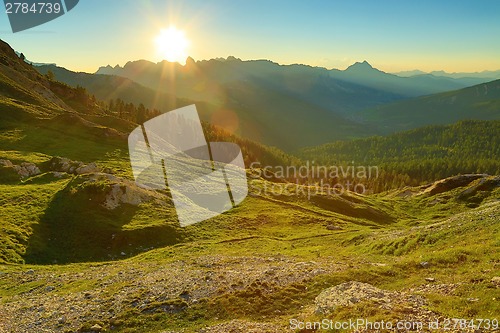 Image of Alpine Sunset