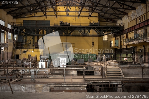 Image of Electricity distribution hall in metal industry