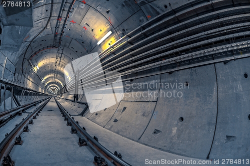 Image of Underground tunnel for the subway