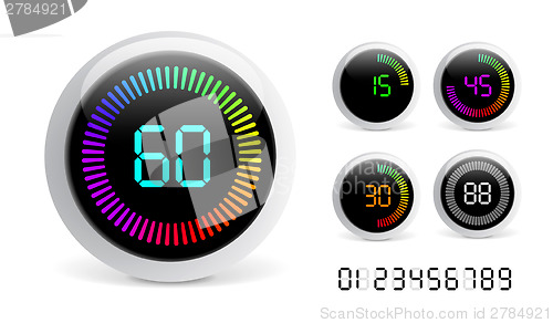 Image of Digital Countdown Timer