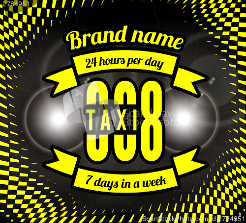 Image of Business card taxi