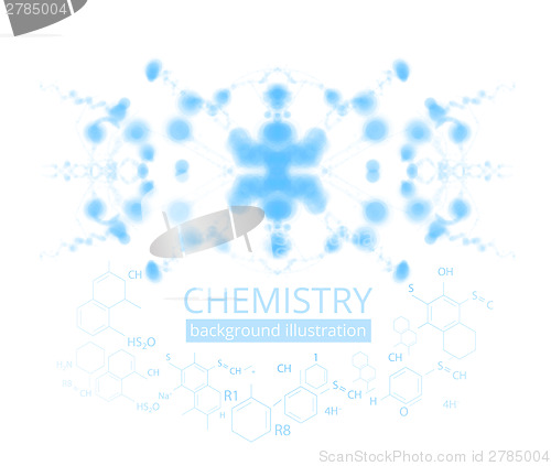 Image of Molecule illustration