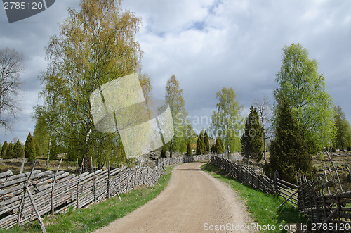 Image of Winding gravel road