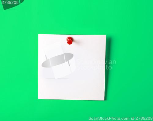 Image of Empty Sticky on a wall