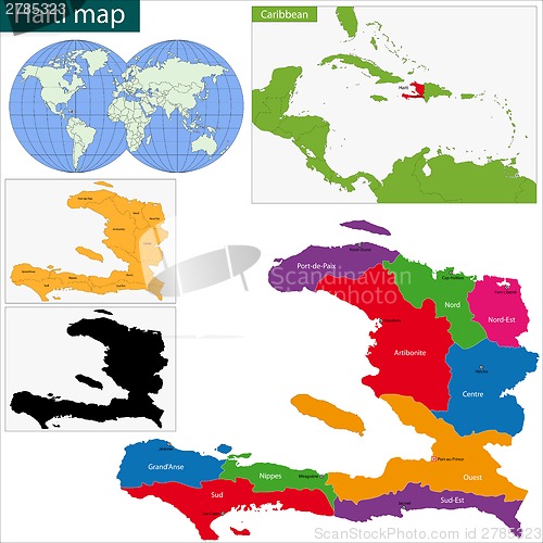 Image of Guatemala map