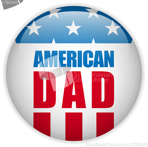 Image of Happy Fathers Day USA American Dad