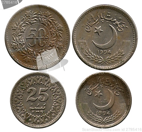 Image of fifty and twenty five pays, Pakistan, 1994