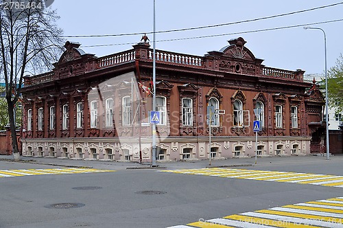 Image of Architectural and historical monument to Tyumen, "Burkov's House