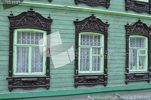 Image of Windows of an architectural and historical monument to Tyumen, H