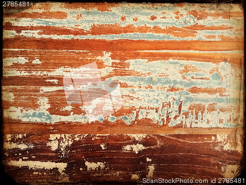 Image of Vintage painted wood background