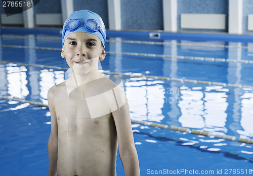 Image of Child in swimming pool