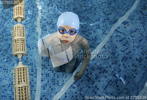 Image of Child in swimming pool