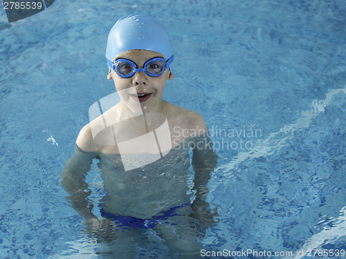 Image of Child in swimming pool