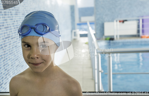 Image of Child in swimming pool