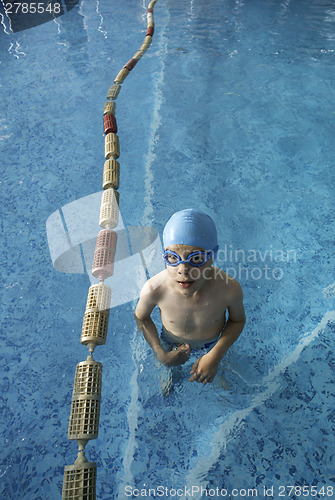 Image of Child in swimming pool