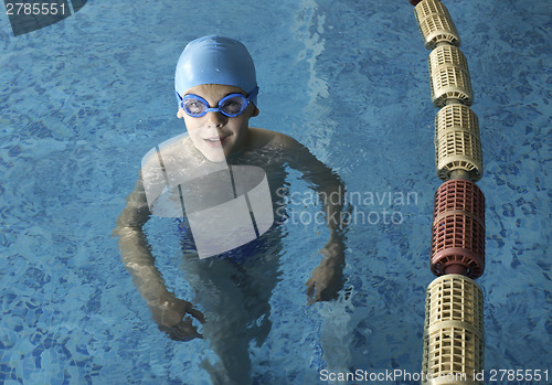 Image of Child in swimming pool
