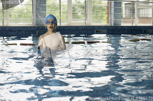 Image of Child in swimming pool