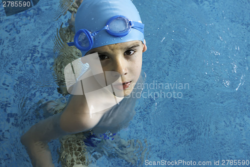 Image of Child in swimming pool