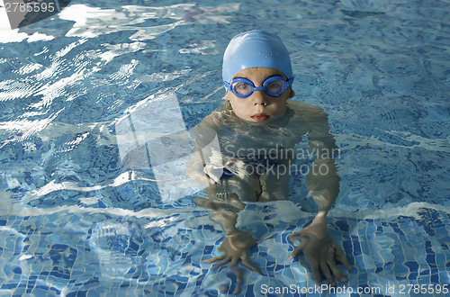 Image of Child in swimming pool
