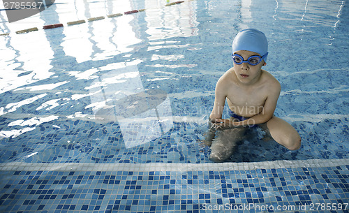 Image of Child in swimming pool