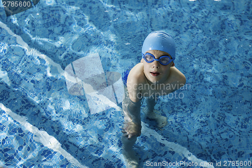 Image of Child in swimming pool