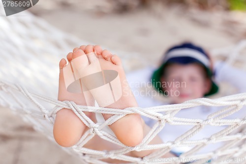 Image of boy at vacation