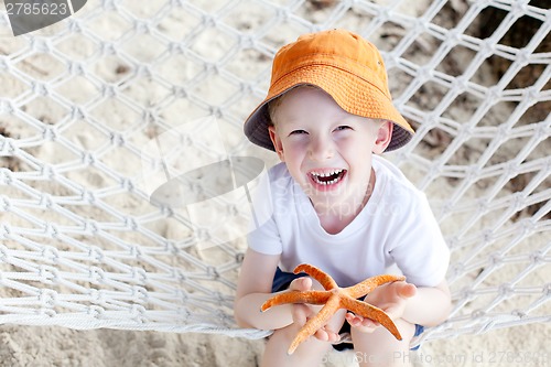 Image of boy at vacation