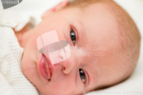 Image of newborn baby in the hospital