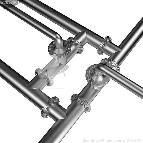 Image of Metal pipes