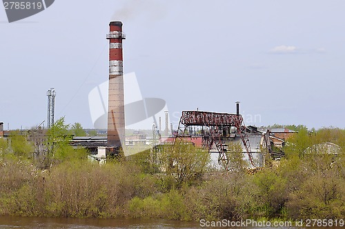 Image of Plywood combine, Tyumen, Russia.