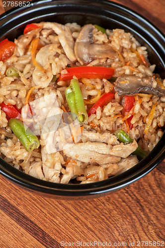 Image of Rice chicken vegetable