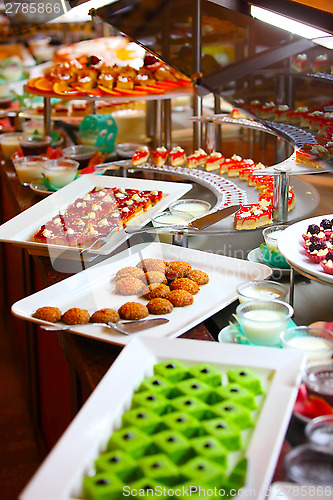 Image of Buffet table