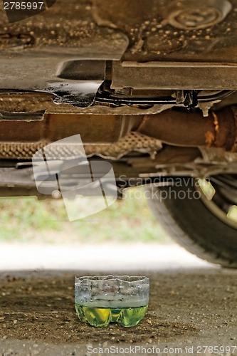 Image of Gas pipe damage