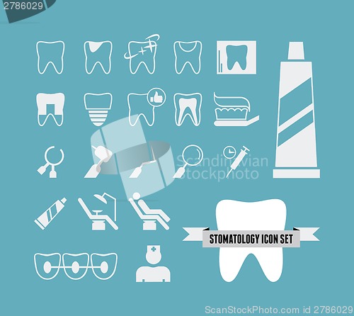 Image of Dental Infographic Template.