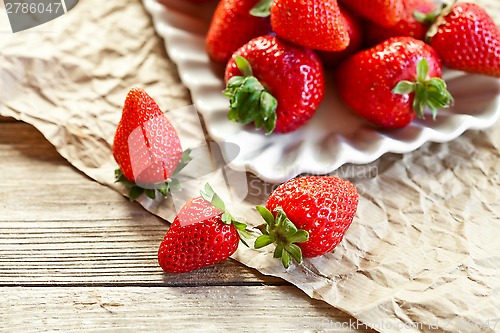 Image of fresh strawberries