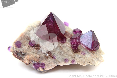 Image of tschermikit (look like amethyst) 