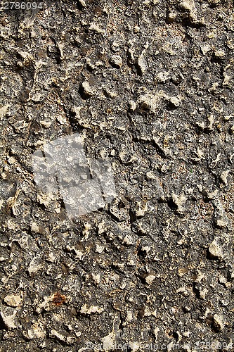 Image of  old concrete with sandstone