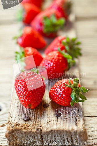 Image of fresh strawberries 